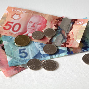 teach kids about canadian currency