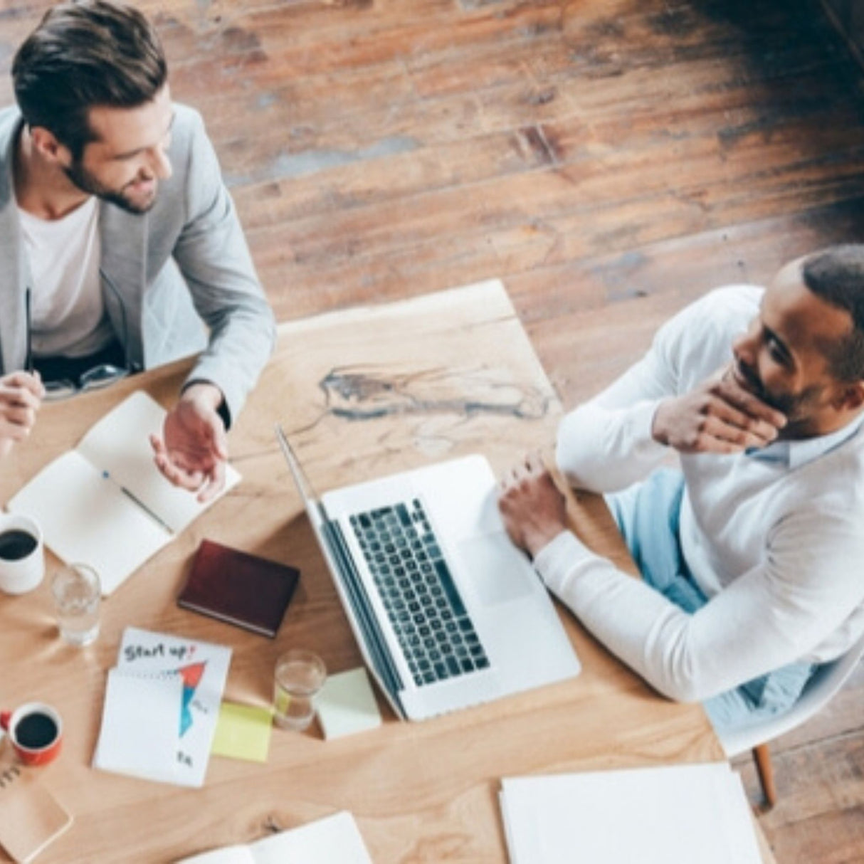 team members communicating