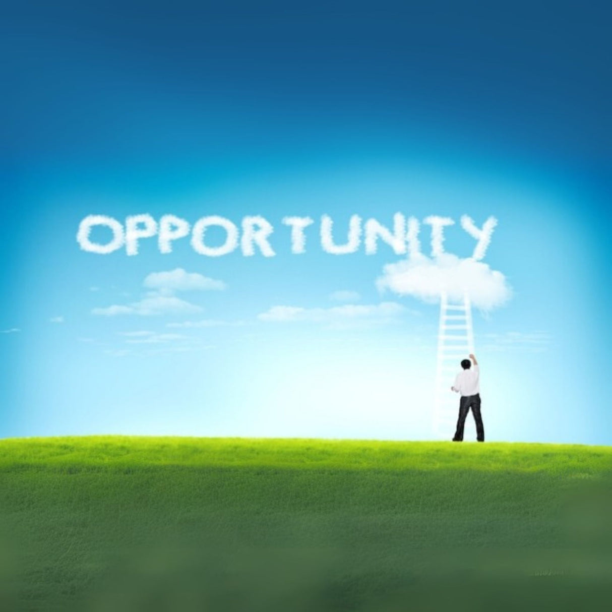 opportunity written in the clouds