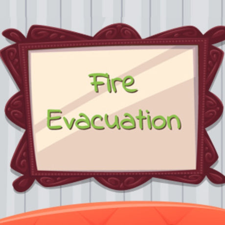 teach kids how to evacuate during a fire