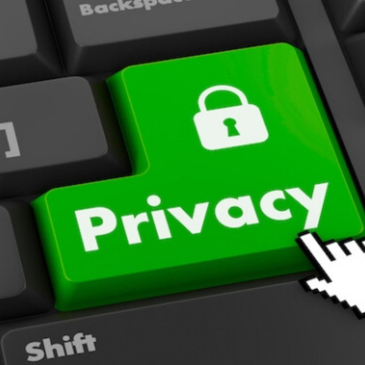 privacy button