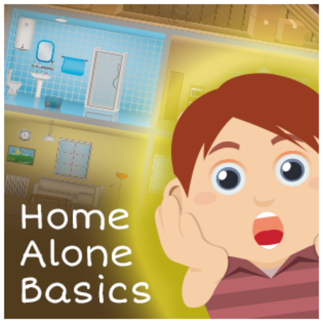 teach kids about being home alone