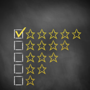 five star rating