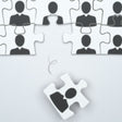 people puzzle in piece