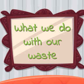 teach kids about waste